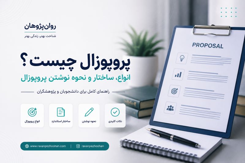 پروپوزال چیست؟ انواع، ساختار و نحوه نوشتن پروپوزال